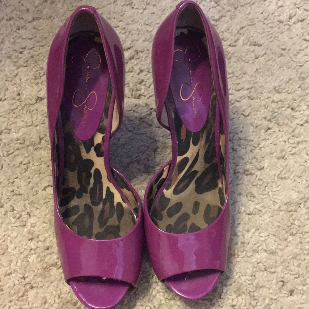 Purple pump Jessica Simpson heels size 9